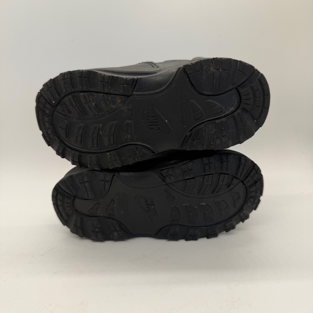 Nike Manoa LTR TD Toddler Boots Triple Black BQ5374-001 Size 6C - Picture 6 of 6
